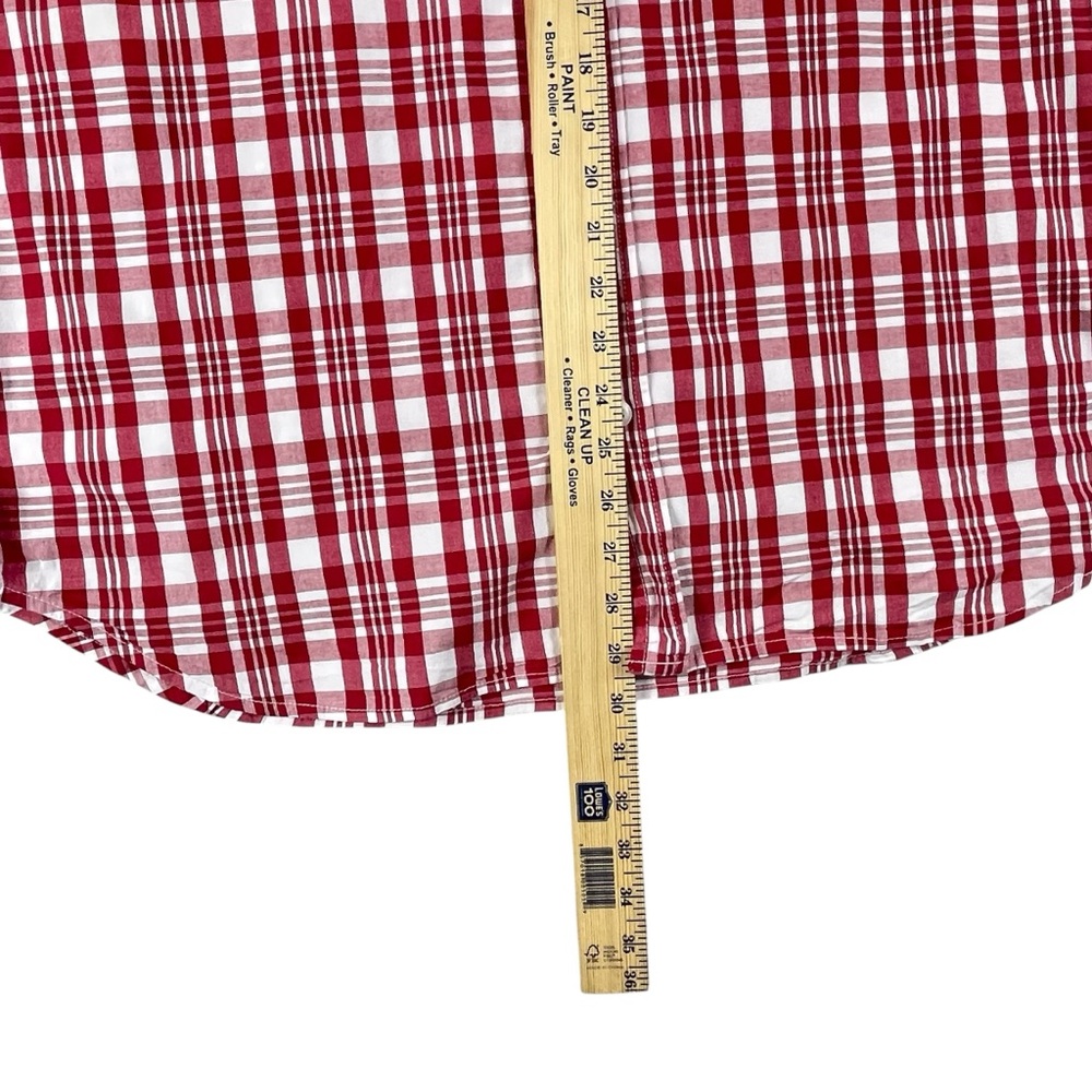 Men's Columbia Regular Fit Stretch Fabric Plaid Short Sleeve Button Down XL 0030 - Picture 4 of 6